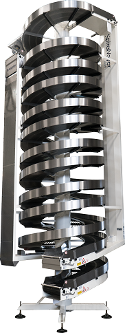 SpiralVeyor J-configuration